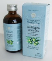 COMPOUND Makham Pom Cough Syrup. Сироп от кашля и простуды на основе Phyllanthus emblica Linn.