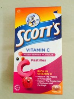Scott S vitamin C pastilles. Детский витамин С.