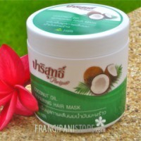 Parisut Coconut Oil Repairing Hair mask-восстанавливающая лечебная маска для волос на основе кокосового  и кунжутного  масел.
