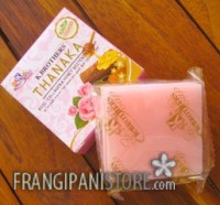 K.Brothers THANAKA ,Rose,Collagen & Honey Whitening soap-отбеливающее мыло для умывания с коллагеном, Танакой и медом.